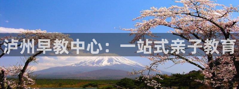 威九国际MM：泸州早教中心：一站式亲子教育