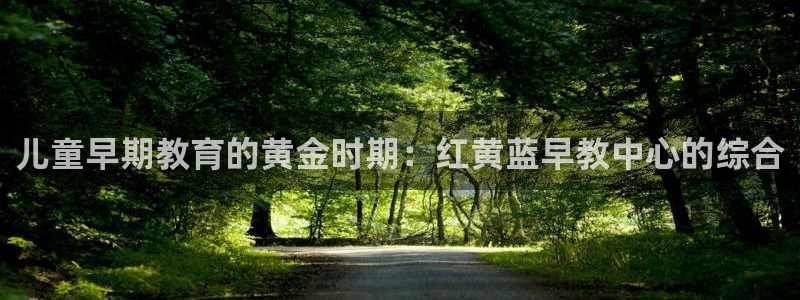 威九国际66m免费版：儿童早期教育的黄金时期：红黄蓝早教中心的综合