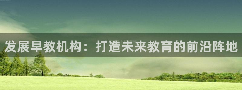 威九国际抡里：发展早教机构：打造未来教育的前沿阵地
