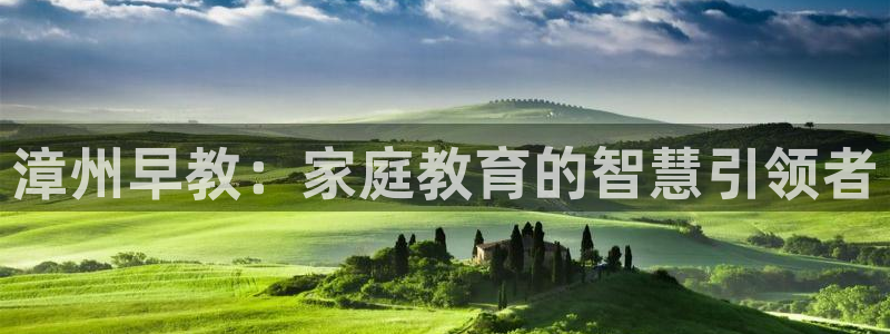 威九国际电子游戏：漳州早教：家庭教育的智慧引领者