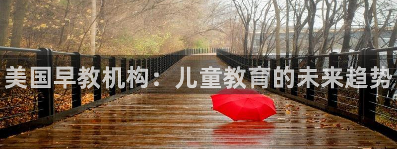 威九国际精彩视频2022年：美国早教机构：儿童教育的未来趋势