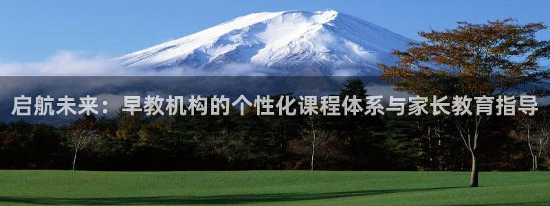 威九国际8ⅹ8x：启航未来：早教机构的个性化课程体系与家长教育指导