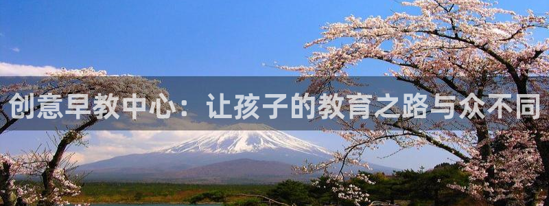 威九国际v96bet官网版：创意早教中心：让孩子的教育之路与众不同