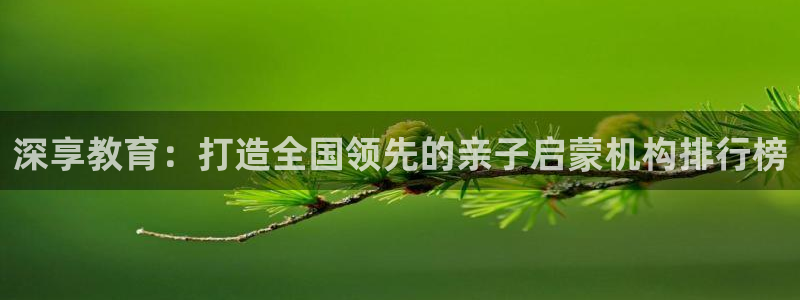威九国际H：深享教育：打造全国领先的亲子启蒙机构排行榜